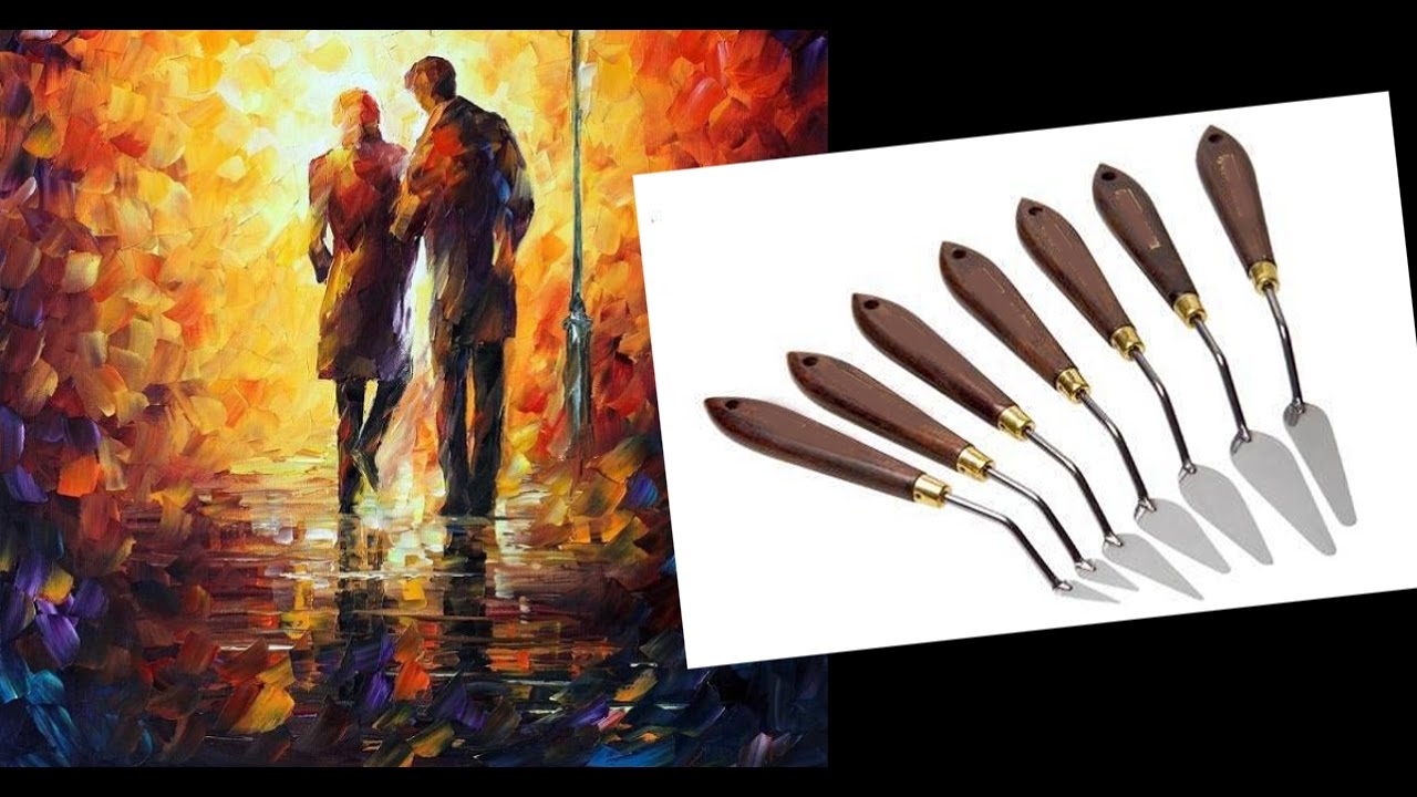 Peinture à la spatule