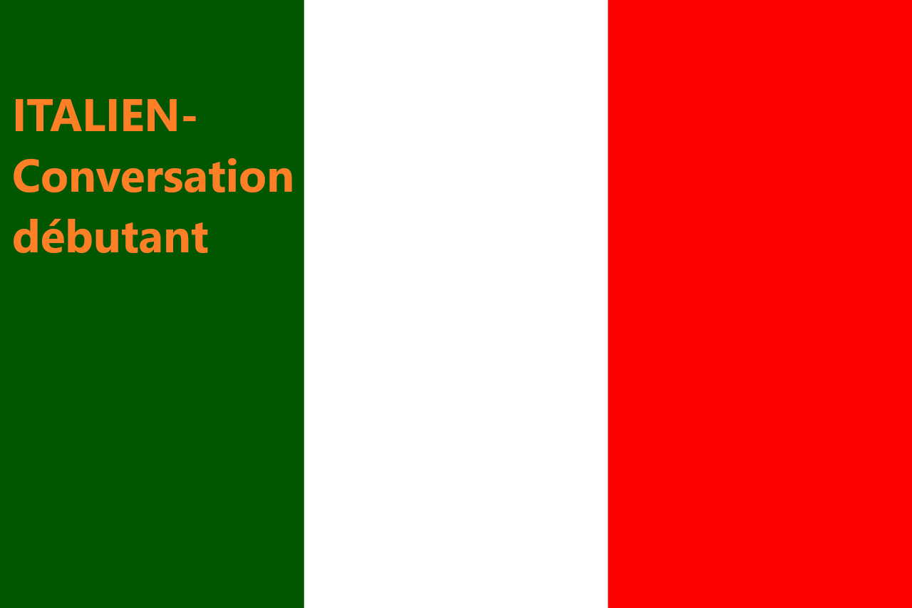 ITALIEN-Conversation débutant
