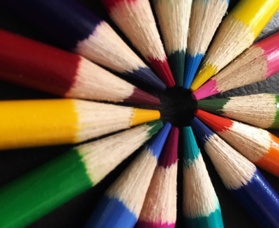 Le merveilleux monde des crayons de couleurs
