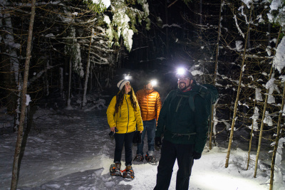 Sortie nocturne en raquette dans le Parc de la Gatineau - 24 janvier