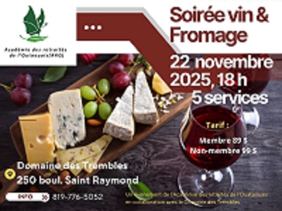 Soirée - Vins et fromages (au profit du théâtre AROBAS)