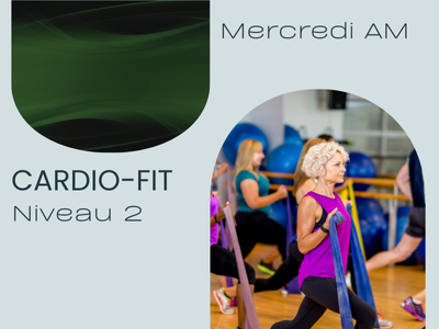 CARDIO - Cardio Fit - niveau 2  (Mercredi - 9 h 30 )