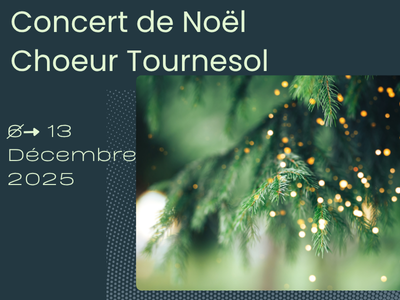 Concert de Noël avec le "Choeur TourneSol"