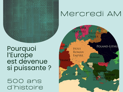 Pourquoi l’Europe est devenue si puissante? 500 ans d’histoire