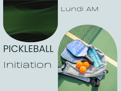 PICKLEBALL - INITIATION - &num;3 &lpar;lundi 9 h&rpar;