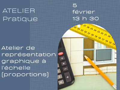 PRATIQUE&colon; Atelier de repr&eacute;sentation graphique &agrave; l'&eacute;chelle &lpar;proportions&rpar;