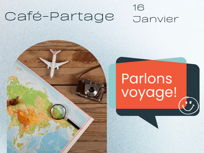 Caf&eacute;-Partage &colon;  Parlons voyage&excl;