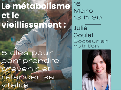 Le m&eacute;tabolisme et le vieillissement &colon; 5 cl&eacute;s pour comprendre&comma; pr&eacute;venir et relancer sa vitalit&eacute;