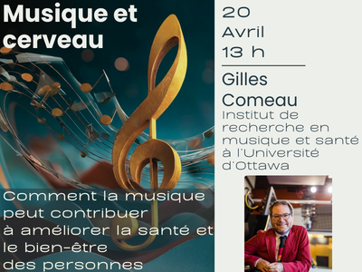 Musique et cerveau &colon; Comment la musique peut contribuer &agrave; am&eacute;liorer la sant&eacute; et le bien-&ecirc;tre des personnes