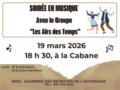SOIR&Eacute;E avec le groupe "Les Airs des Temps"