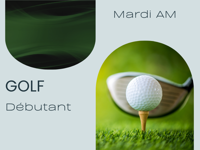 GOLF - D&Eacute;BUTANT