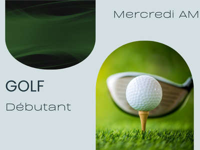 GOLF - D&Eacute;BUTANT