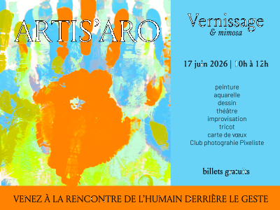 VERNISSAGE de l'exposition ARTIS'ARO 2026