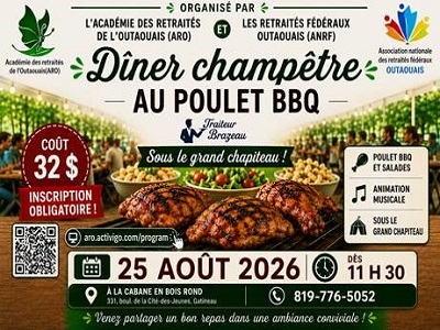 D&Iuml;NER CHAMP&Ecirc;TRE AU POULET BBQ &lpar;en collaboration avec l'ANRF&rpar;