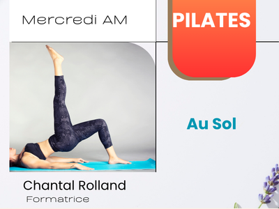 PILATES  au SOL &lpar;Mercredi - 10 h 30&rpar;