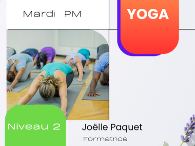 YOGA - Niveau 2 &lpar;Mardi&comma; 13 h 15&rpar;