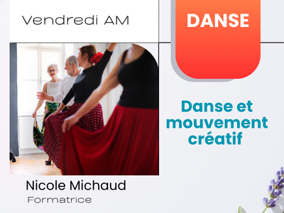 DANSE - Danse et mouvement cr&eacute;atif &lpar;vendredi&comma; 9 h 30&rpar;