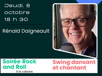 Soir&eacute;e Rock and Roll et swing dansant et chantant - Jeudi&comma; 8 octobre - 18 h 30