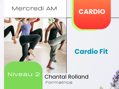 CARDIO - Cardio Fit - niveau 2  &lpar;Mercredi&comma;  9 h 30&rpar;